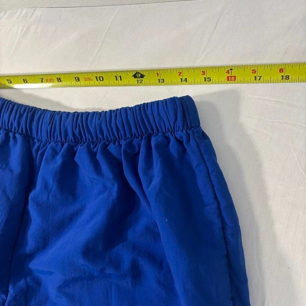 Matman Team Sportswear Mens Blue Baggy Track Pants Y2K Athletic Large USA Made